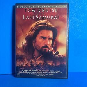 The Last Samurai DVD (2003) Tom Cruise 2-Disc Full Screen Edition